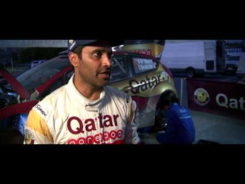 Nasser Al Attiyah Team - Dubai Rally 2014 -  Leg 1