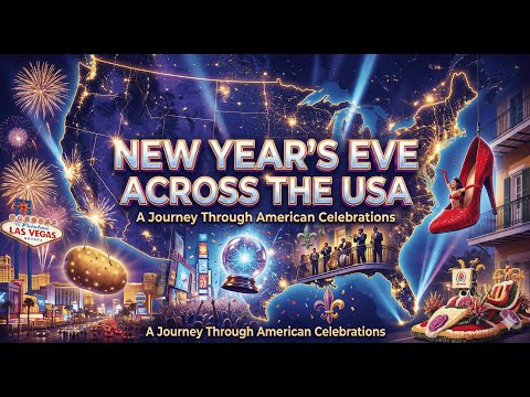 How Americans are celebrating the New Year in different states?