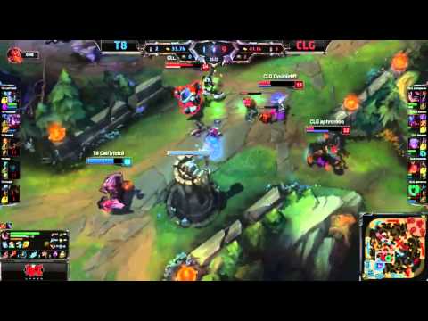 T8 vs CLG | LCS NA 2015 Summer | 3. nap 4. meccs
