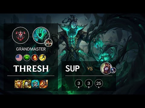 Thresh Support vs Lulu - NA Grandmaster Patch 11.20