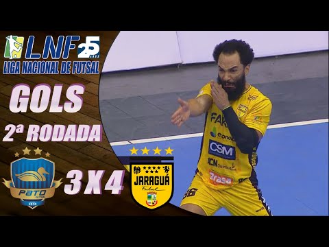 Gols Pato 3x4 Jaraguá | 2ª Rodada | LNF 2020 (29/08/2020)