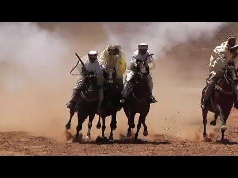 ألعاب الفروسية الجزائرية / بن سرور . المسيلة الجزائر   مشوارنايلي   بأربعة فرسان  Equestrian