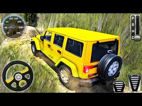 4x4 Offroad Car Drive Simulator  - Luxury Jeep Prado Hill Driving - Android GamePlay