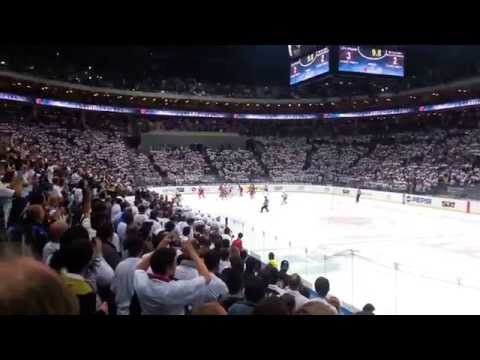 3.Finale KHL 2014 Hc Lev Praha - Hc Metalurg Magnitogorsk - goool v case 59.37 a konec zapasu