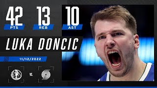[高光] Luka Doncic  42 Pts 13 Rebs 10 Asts