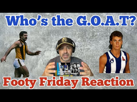 Who is the AFL GOAT? Best Player Ever! Discussion Reaction