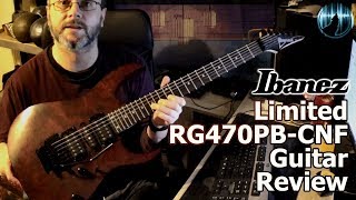 Video thumbnail for IBANEZ LIMITED RG470PB-CNF Guitar Review by Moonrunner Music