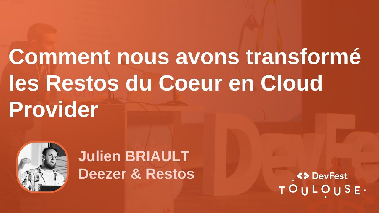 Comment nous avons transformé les Restos du Coeur en Cloud Provider