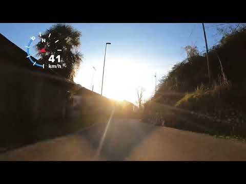 Da Celante (SP22 Clauzetto) a Celante (SP22  Castelnovo) su Moto Guzzi V 850 California del 1973