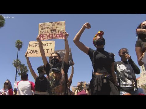Several protests across San Diego for racial equality