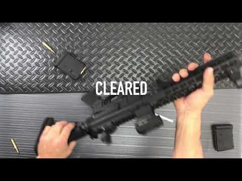 FC HOOK AR-15 FIXED MAG : HOW TO SAFELY CLEAR A DOUBLE FEED MALFUNCTION