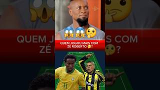 ALGUÉM JOGOU MAIS DO QUE ZÉ ROBERTO NESTA LISTA 🤔❓ #futebol #football #shorts #brasil #jogos #gols