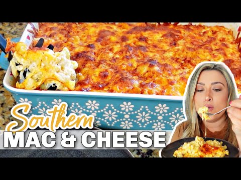 The BEST Baked Macaroni & Cheese Recipe | CREAMY SOUTHERN MAC & CHEESE