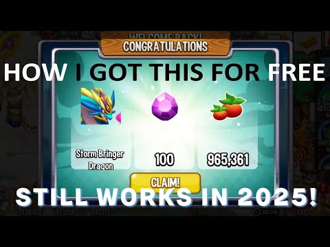 How To Get Gems, 1Mill Food & Legendary Dragon For Free Dragon City | Episode 46 Dragon City
