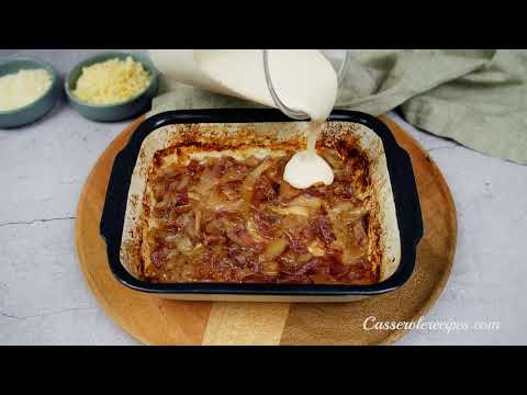Caramel Onion Gratin Recipe