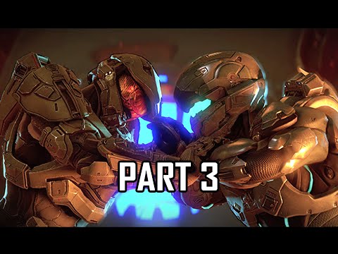 Halo 5 Guardians Walkthrough Part 3 - Master Chief vs. Spartan Locke (Gameplay Let's Play)