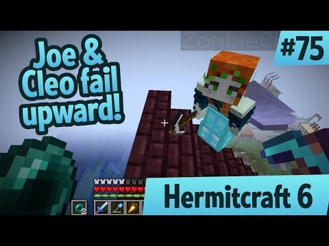 Joe and ZombieCleo fail upwards — Hermitcraft 6 ep 75