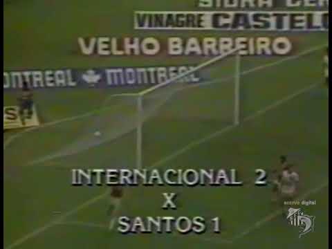 Santos 1 x 2 Internacional - Copa SP de Futebol Júnior - 20/01/1985
