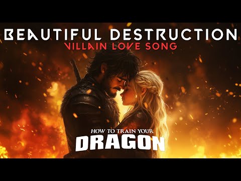 Beautiful Destruction - Dark Hiccup & Astrid Duet (HTTYD Villain AU)