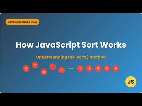 JavaScript Sort Explained: Master Array Sorting in 5 Minutes!