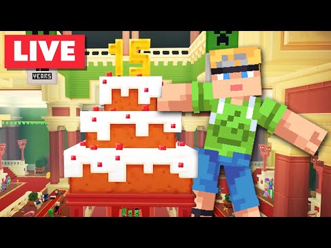 Minecraft 15th Anniversary Map: Full Playthrough