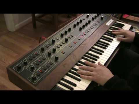 Sequential Circuits Prophet-5 video demo part 1 of 3