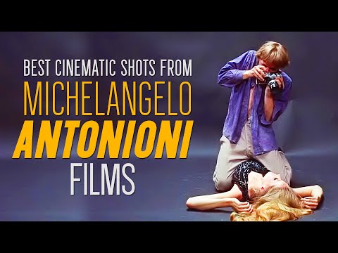 The MOST BEAUTIFUL SHOTS of MICHELANGELO ANTONIONI Movies