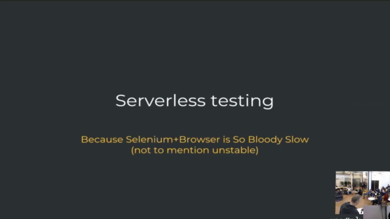 Serverless Testing