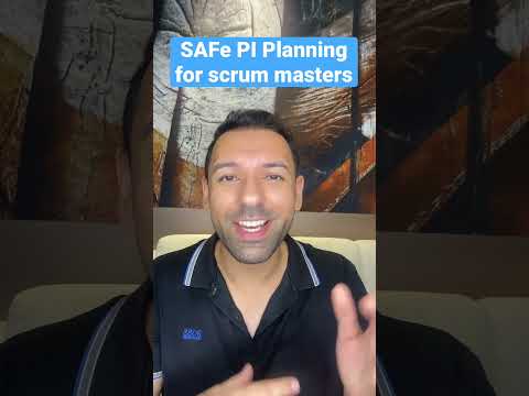 SAFe Scaled Agile Framework PI Planning for scrum Master: Essential Scrum Master Training