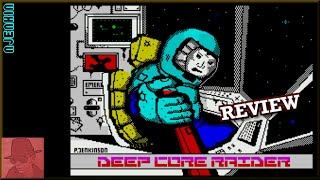Deep Core Raider : Homebrew from 2016 - on the ZX Spectrum 128K !! with Commentary