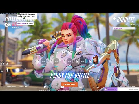 3000+ HOURS OF BRIGITTE! VIOLET TOP 500 BRIGITTE GAMEPLAY OVERWATCH 2 SEASON 5