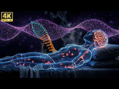 432Hz + 528Hz + 963Hz | The DEEPEST Healing Sleep: Whole Body Regeneration, Relieve Stress #4