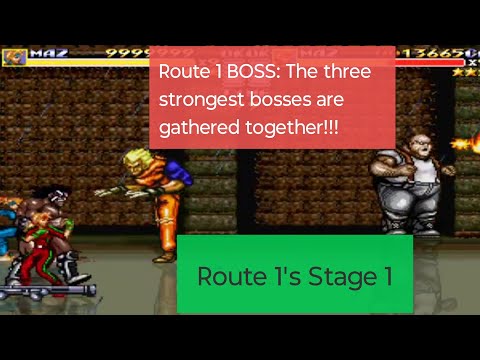 Streets of rage remake V5.1 SoRMaker MOD - Syndicate Story Final(V. 1.0)(Route 1+2&stage3-1st door)