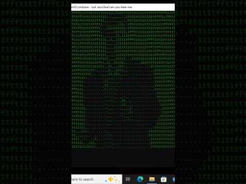 CMD Trick 🔥 You’ve Never Seen Before | Windows Hack #shorts