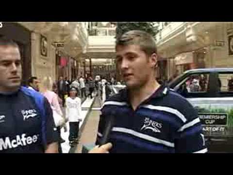 Charlie Hodgson, Richard Wigglesworth and Andrew Sheridan