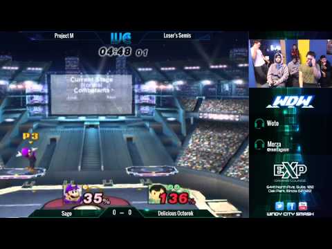 WDW 1/15/15 LS - Sago (Luigi) vs Delicious Octorok (Ness)
