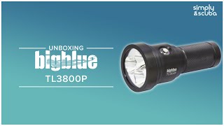 Big Blue TL3800P | Unboxing | @simplyscuba