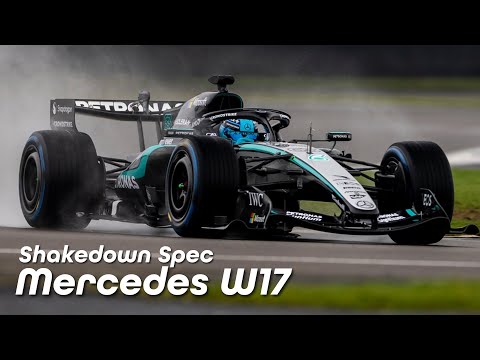 F1 2026: Mercedes W17 shakedown first impressions