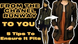 5 Tips To Make Sure The Chanel Jacket Fits | EASY Online Buying Guide For CHANEL VINTAGE JACKETS