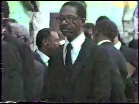 Bishop Alvin S. Moss (1898-1982) Homegoing Service - Clip 13 - Funeral Procession