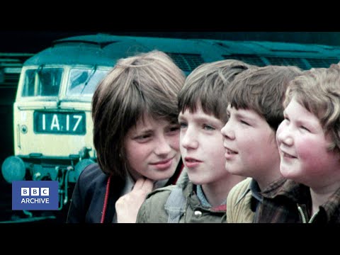 1975: Kids Choose TRAIN SPOTTING | Nationwide | Voice of the People | BBC Archive