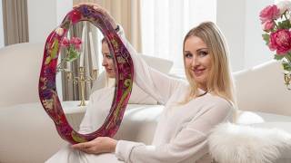 Resin Art Tutorial | Stunning Mirror with Dried Flowers 😍✨ EASY DIY Idea!