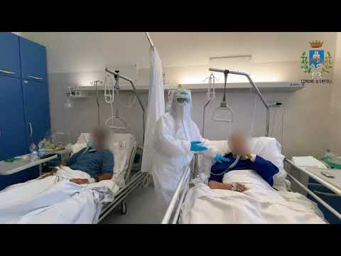 Covid-19,  visita all'ospedale San Giuseppe di Empoli (2 novembre 2020)
