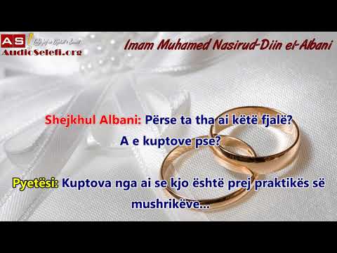 Unazat e fejeses dhe marteses jane harram - Shejkh Albani