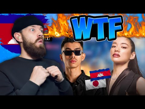 TeddyGrey Reacts to 🇰🇭 VannDa x Awich x K1J x Norith x Ruthko x Kingchi UK 🇬🇧 REACTION