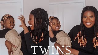 TURNING MY 1 YEAR OLD INTO ME |  MINI TWISTS AND BEADS