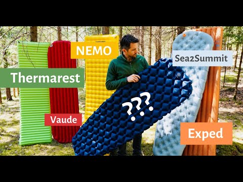 Sleeping mat test - Top 3 lightweight sleeping mats | 3 seasons