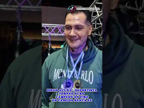 Diego Acuña - Deportista - Participación En Torneo Puro Campeón On Fire - Casilda Santa Fe