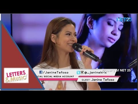 JANINE TEÑOSO NET25 LETTERS AND MUSIC Guesting - EAGLE ROCK AND RHYTHM 2nd