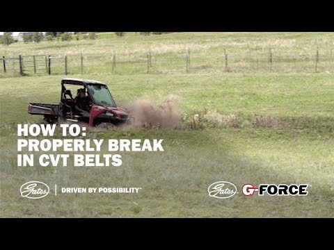 How To: Properly Install and Break in CVT Belts